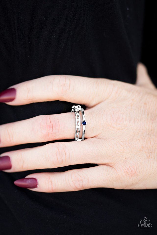 Paparazzi ♥ Fashion Week Fabulous - Blue ♥ Ring