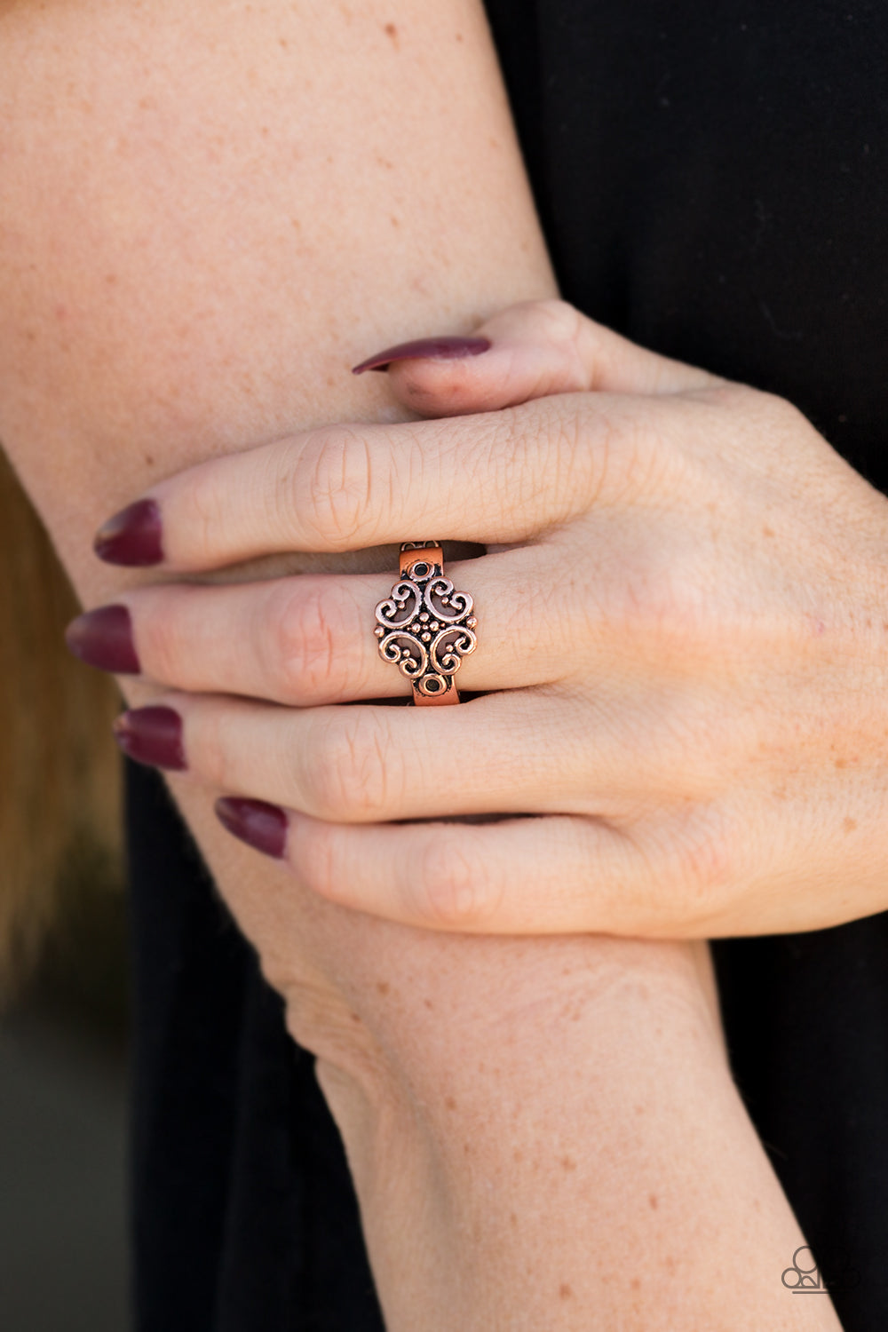 Paparazzi ♥ Timelessly Entrancing - Copper ♥ Ring