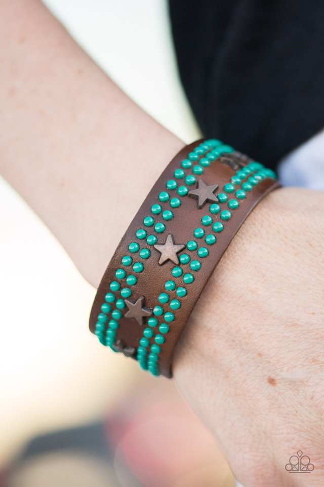 Paparazzi ♥ Giddy Up - Blue ♥ Bracelet