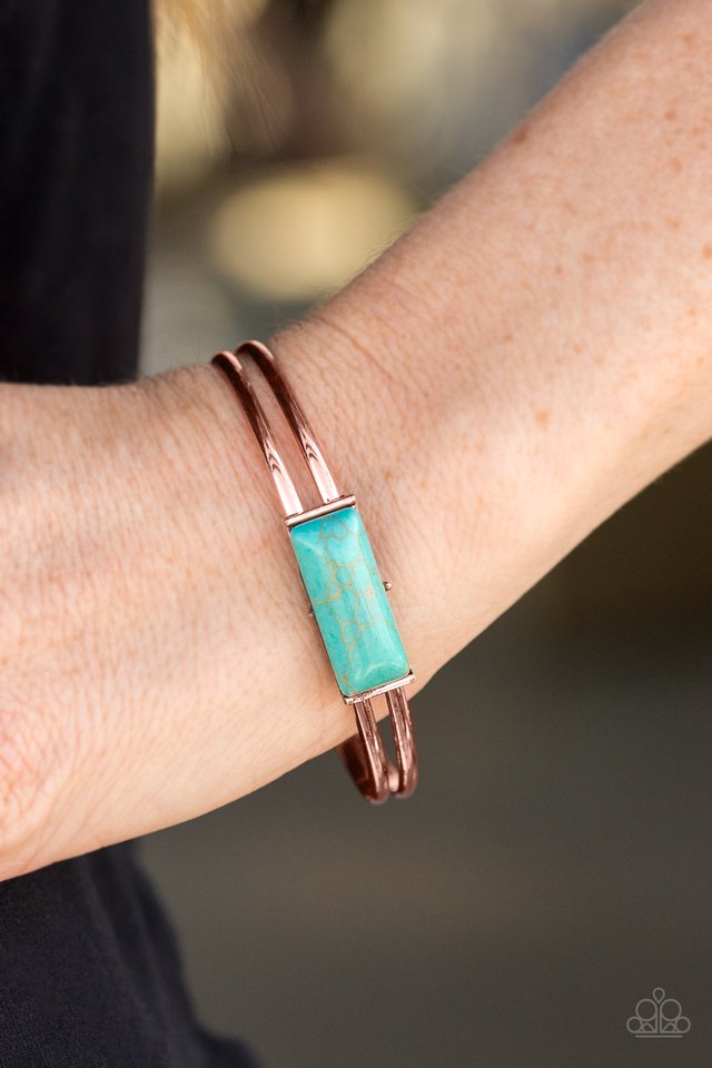 Paparazzi ♥ Desert Highway - Copper ♥ Bracelet
