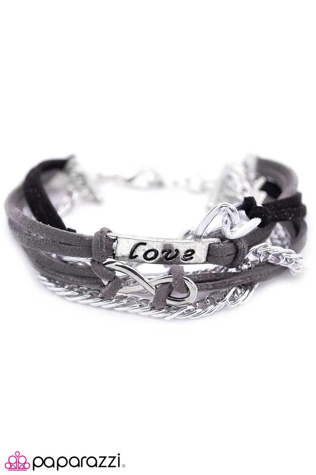 Paparazzi ♥ I Will Never Break Your Heart - Silver ♥ Bracelet