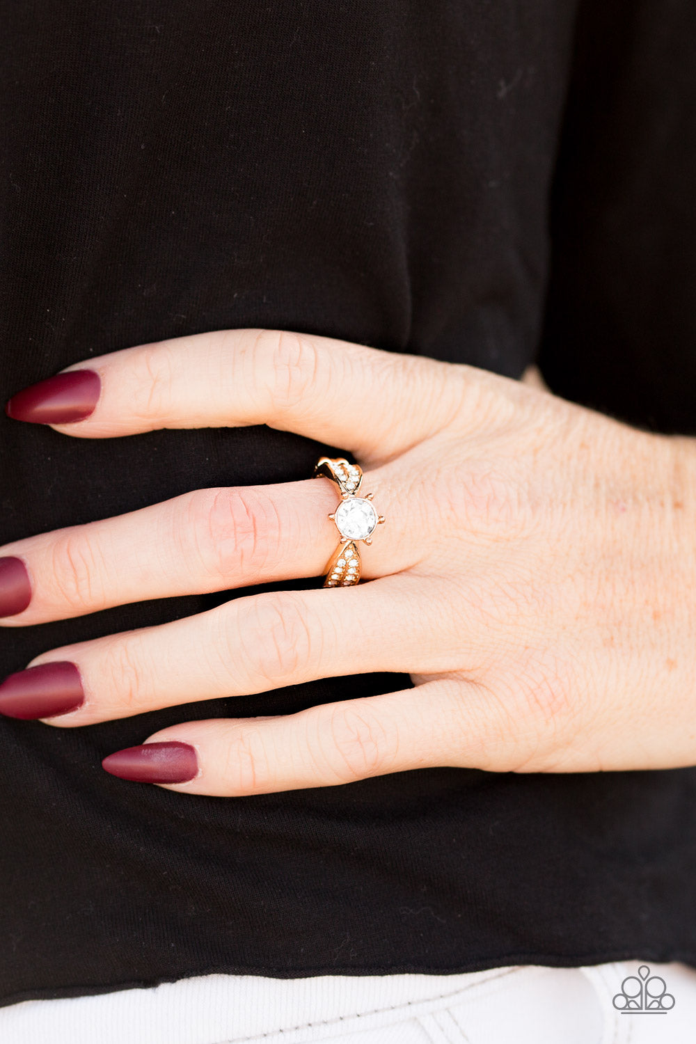 Paparazzi ♥ All FUNDS and Games - Gold ♥ Ring