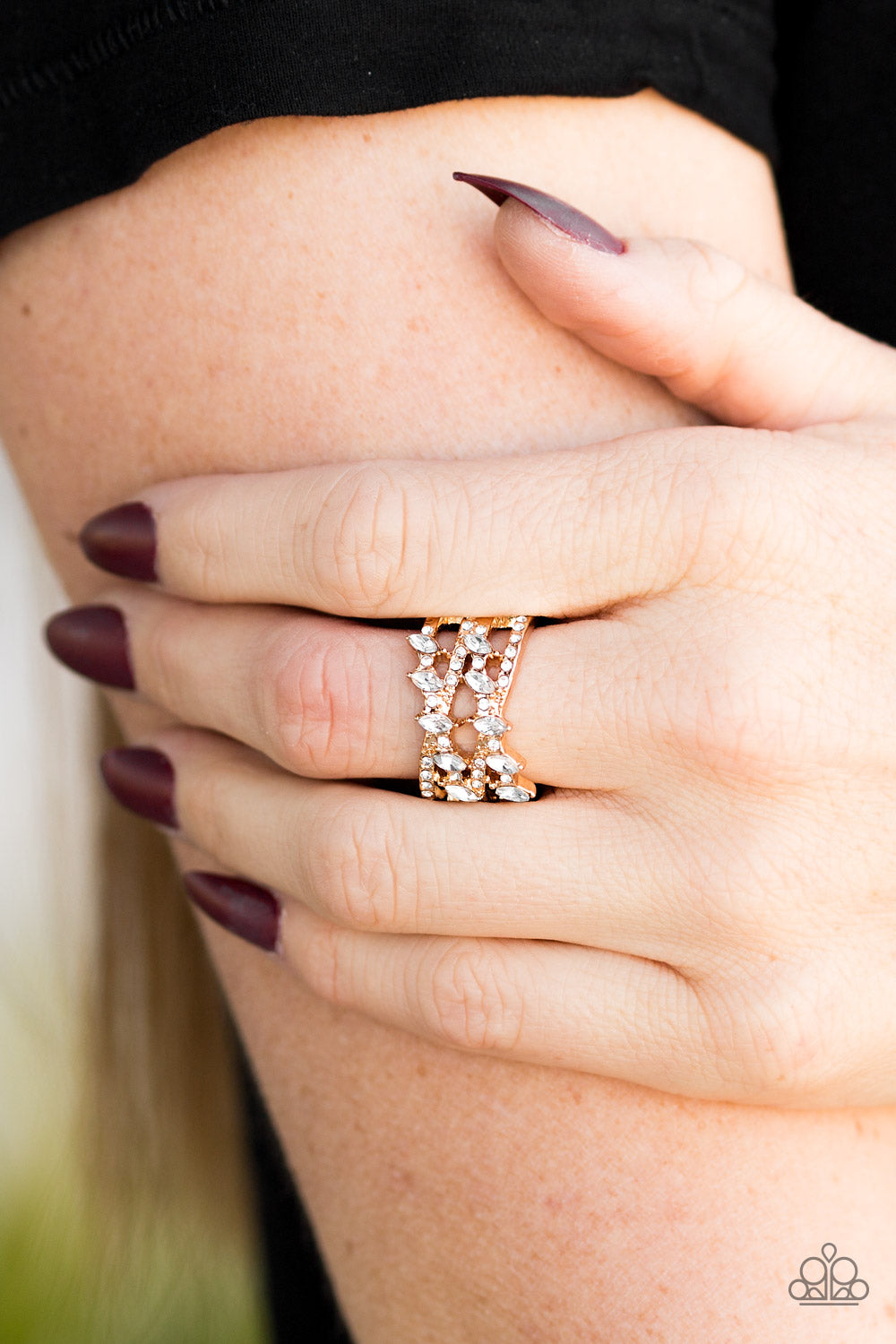 Paparazzi ♥ Shimmering Success - Gold ♥ Ring