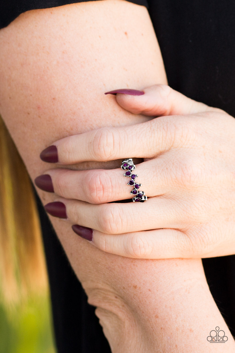 Paparazzi ♥ Shine Like The Stars - Purple ♥ Ring