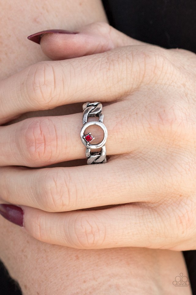 Paparazzi ♥ Rogue Sparkle - Red ♥ Ring