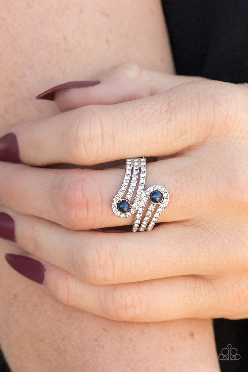 Paparazzi ♥ Kill Em With Class - Blue ♥ Ring