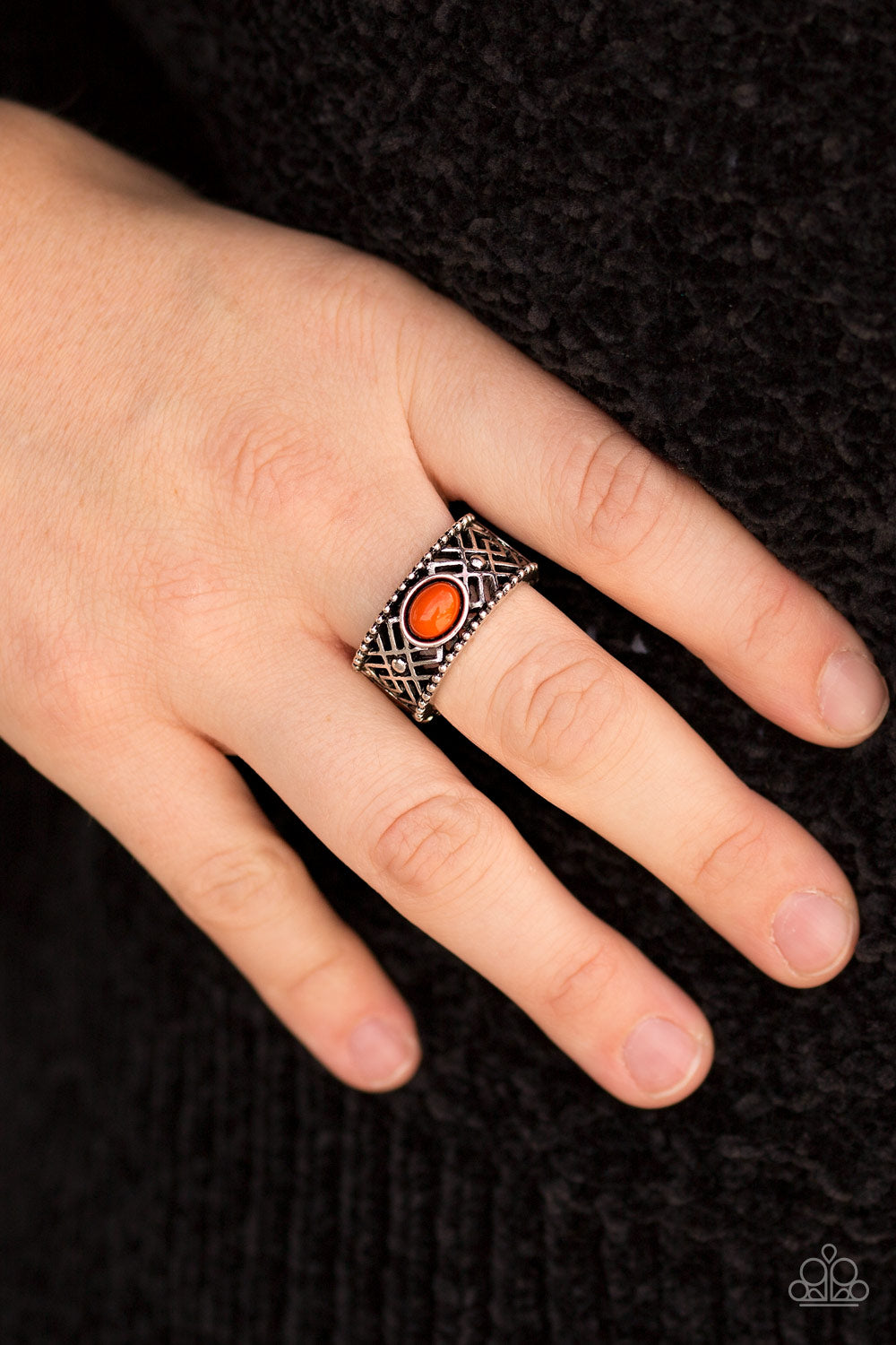 Paparazzi ♥ Cave Babe - Orange ♥ Ring