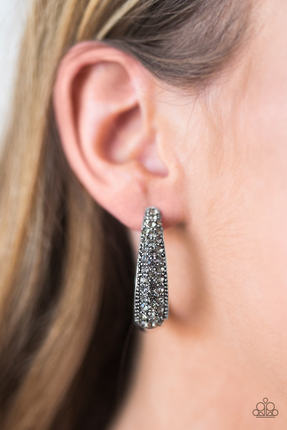 Paparazzi ♥ Glitter Jam - Silver ♥ Earrings