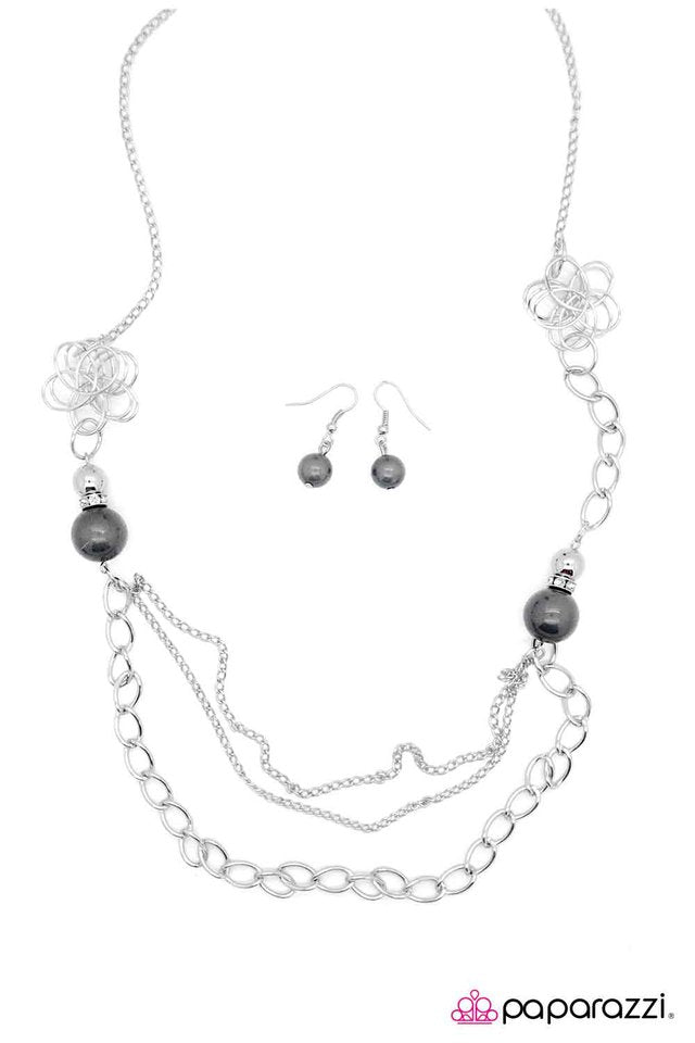 Paparazzi ♥ Truly, Madly, Deeply - Gray ♥ Necklace