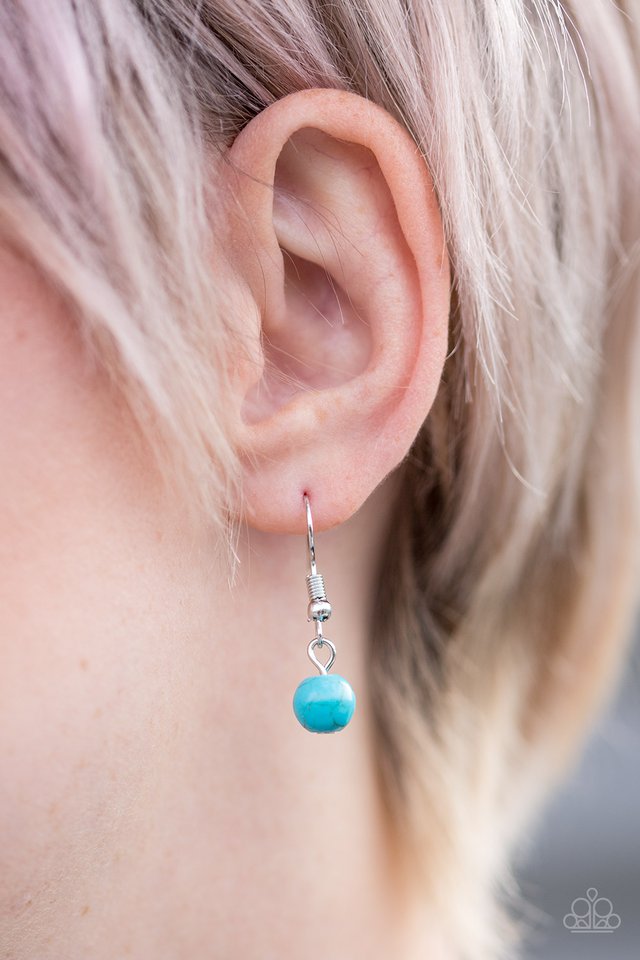 Paparazzi ♥ Stone Tranquility - Blue ♥ Necklace