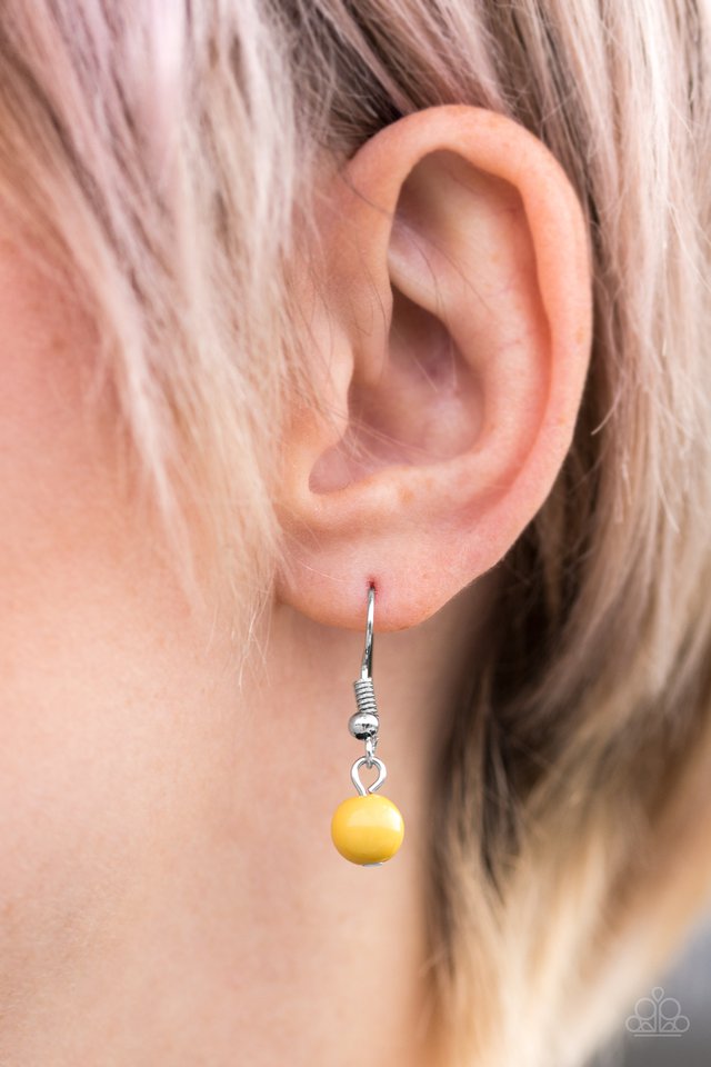 Paparazzi ♥ Season To Cherish - Yellow ♥ Necklace