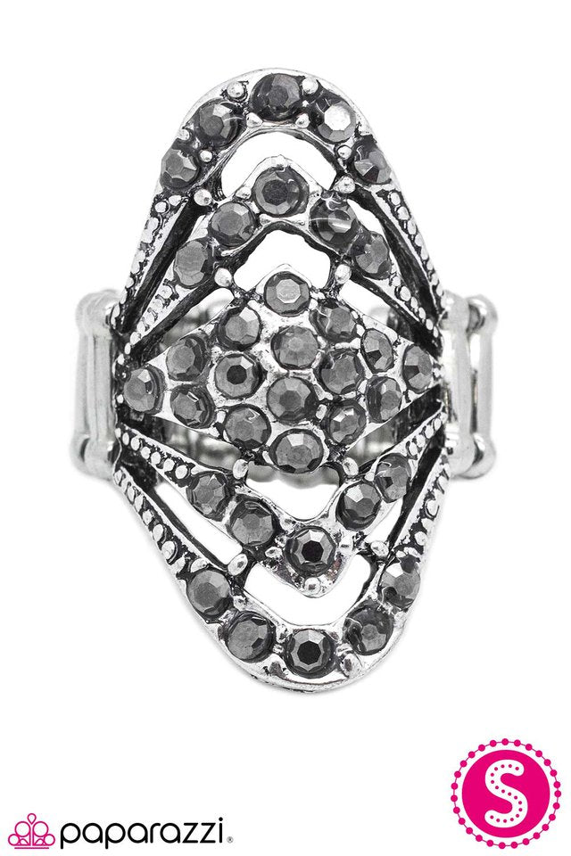 Paparazzi ♥ Stars Collide - Silver ♥ Ring
