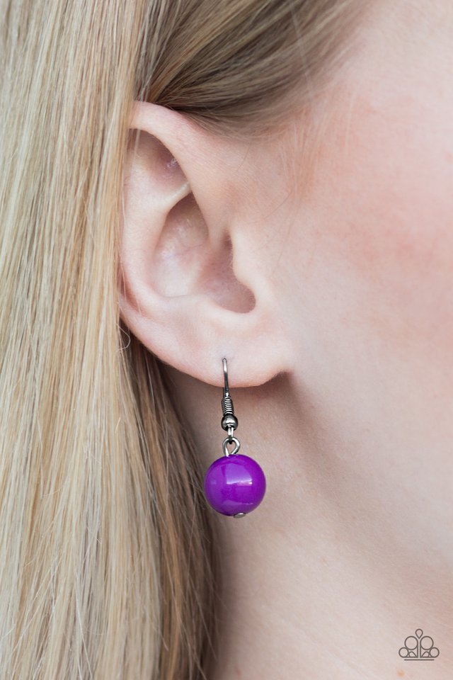 Paparazzi ♥ GLAMMED By Association - Purple ♥ Necklace