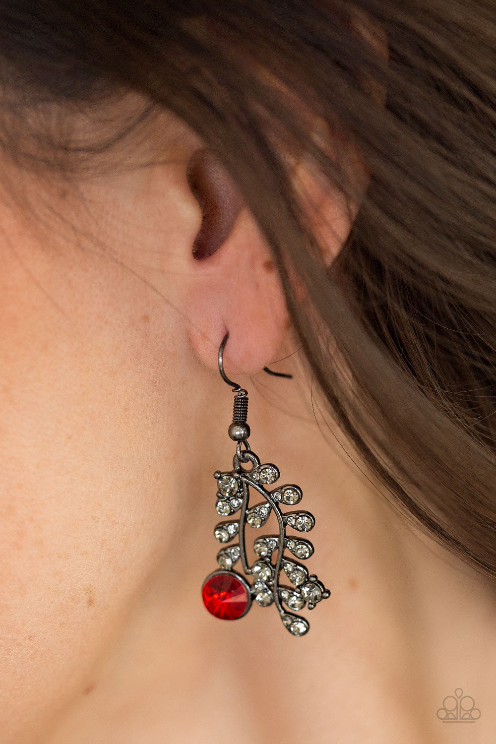 Paparazzi ♥ Make You VINE - Red ♥ Earrings
