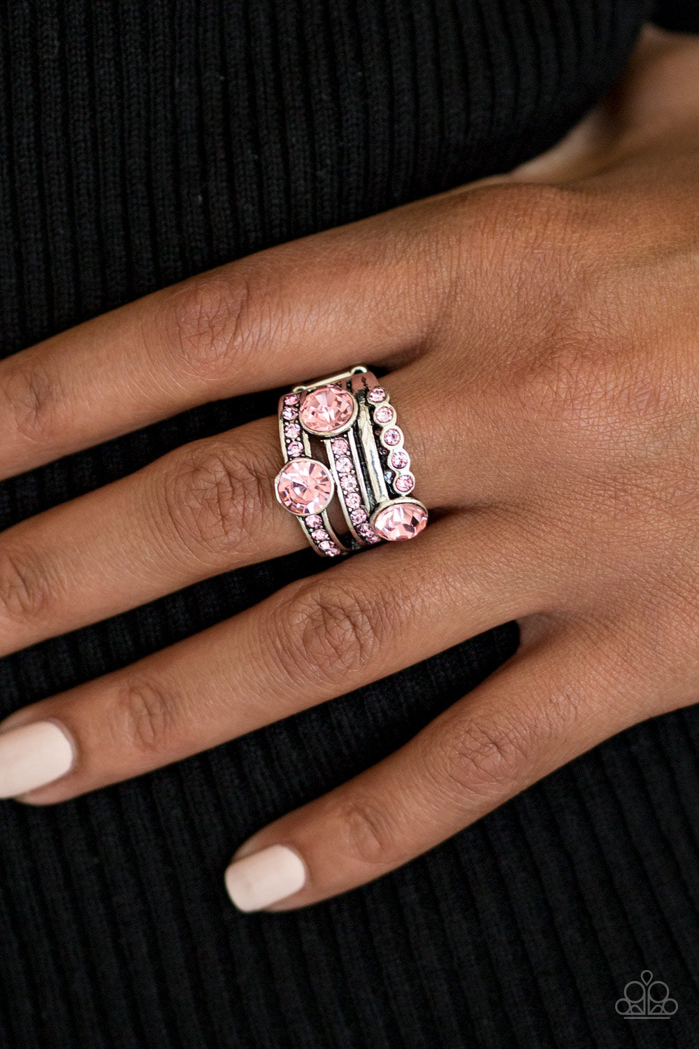 Paparazzi ♥ Hollywood Glamour - Pink ♥ Ring
