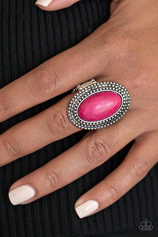 Paparazzi ♥ Country Girl Chic - Pink ♥ Ring