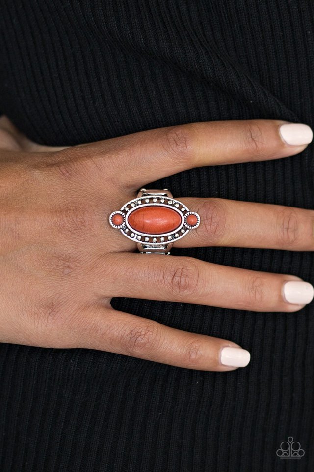 Paparazzi ♥ Bet Your Boots - Orange ♥ Ring