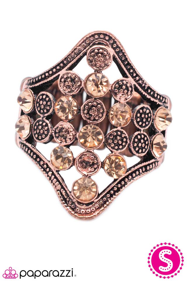 Paparazzi ♥ Princess Material - Copper ♥ Ring