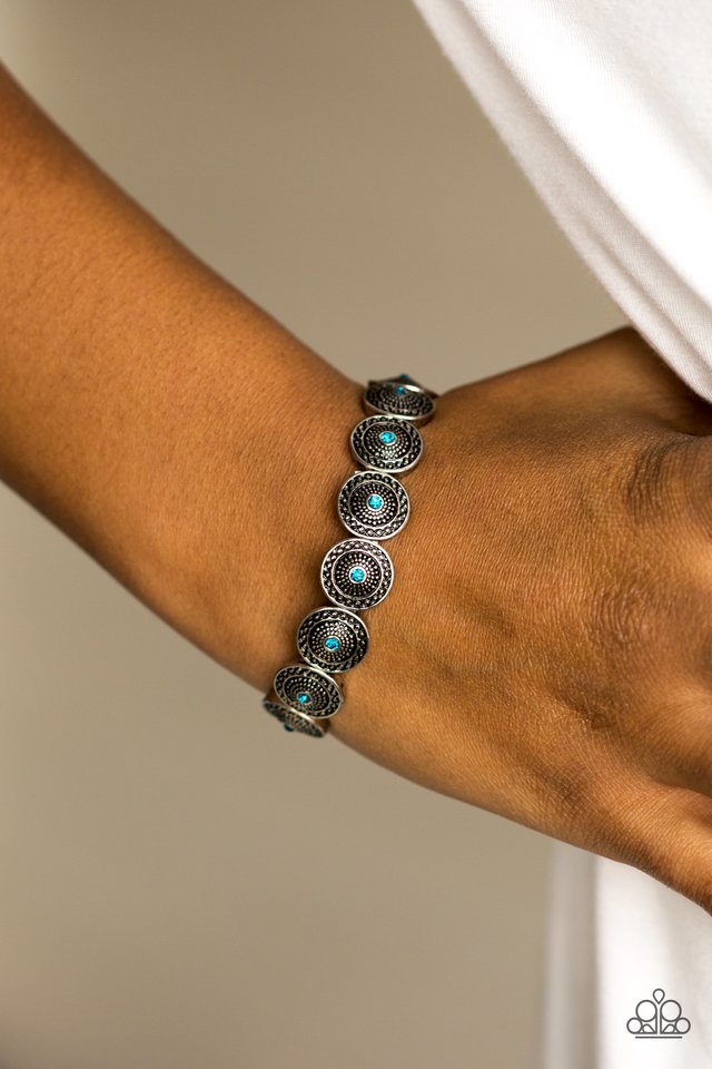 Paparazzi ♥ Get Your Shine On - Blue ♥ Bracelet