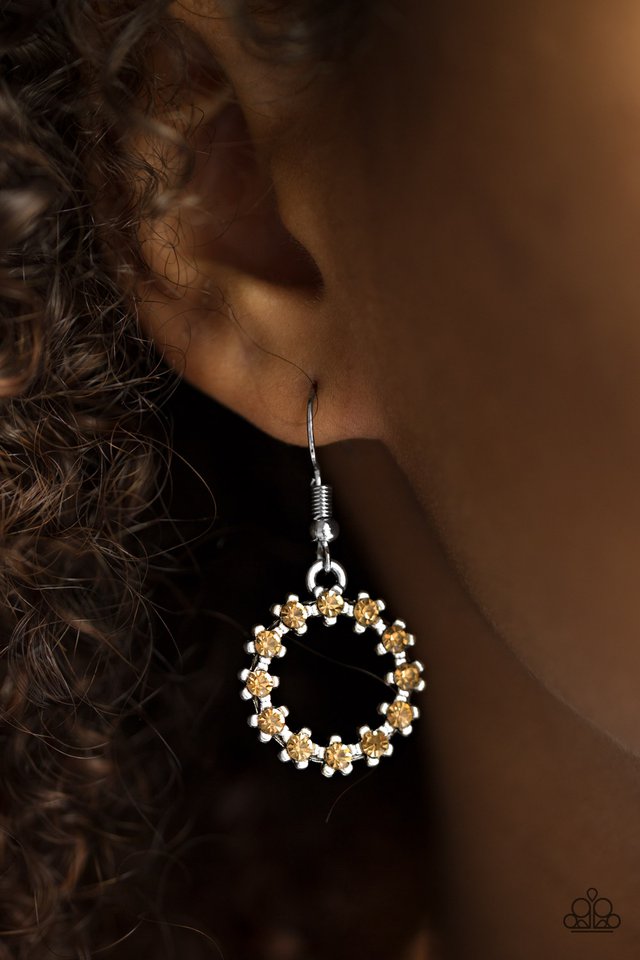 Paparazzi ♥ Be Bubbly - Brown ♥ Earrings