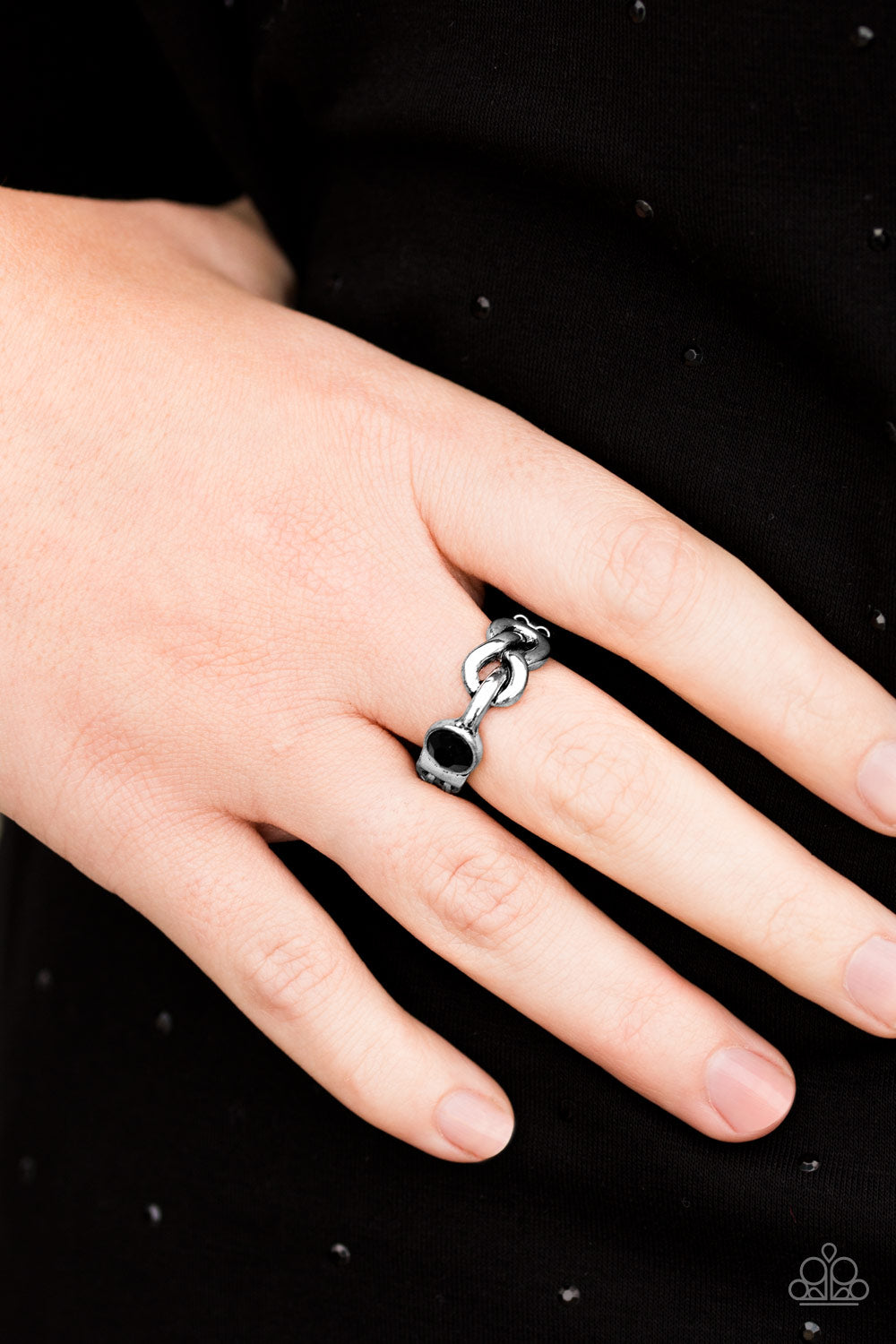 Paparazzi ♥ Infinite POSH-ibilities - Black ♥ Ring