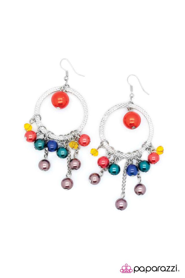 Paparazzi ♥ Colors of the Wind - Multi ♥ Earrings
