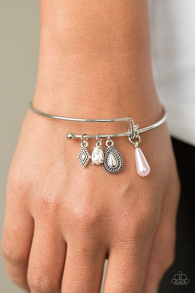 Paparazzi ♥ Gracefully Graceful - Pink ♥ Bracelet