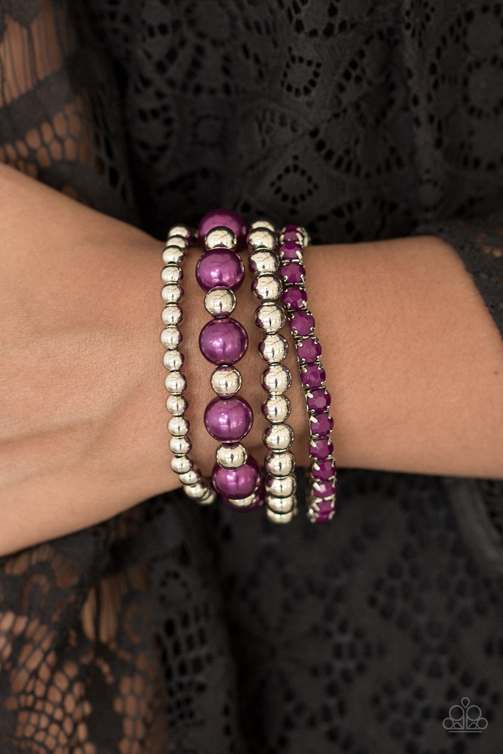 Paparazzi ♥ RITZ Factor - Purple ♥ Bracelet