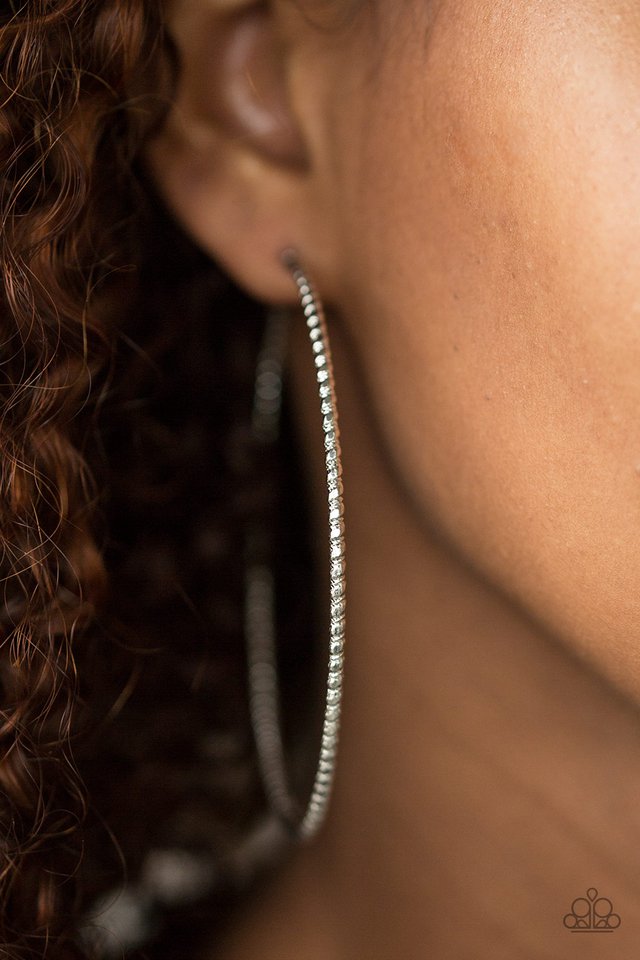 Paparazzi ♥ The Major Leagues - Silver ♥ Earrings