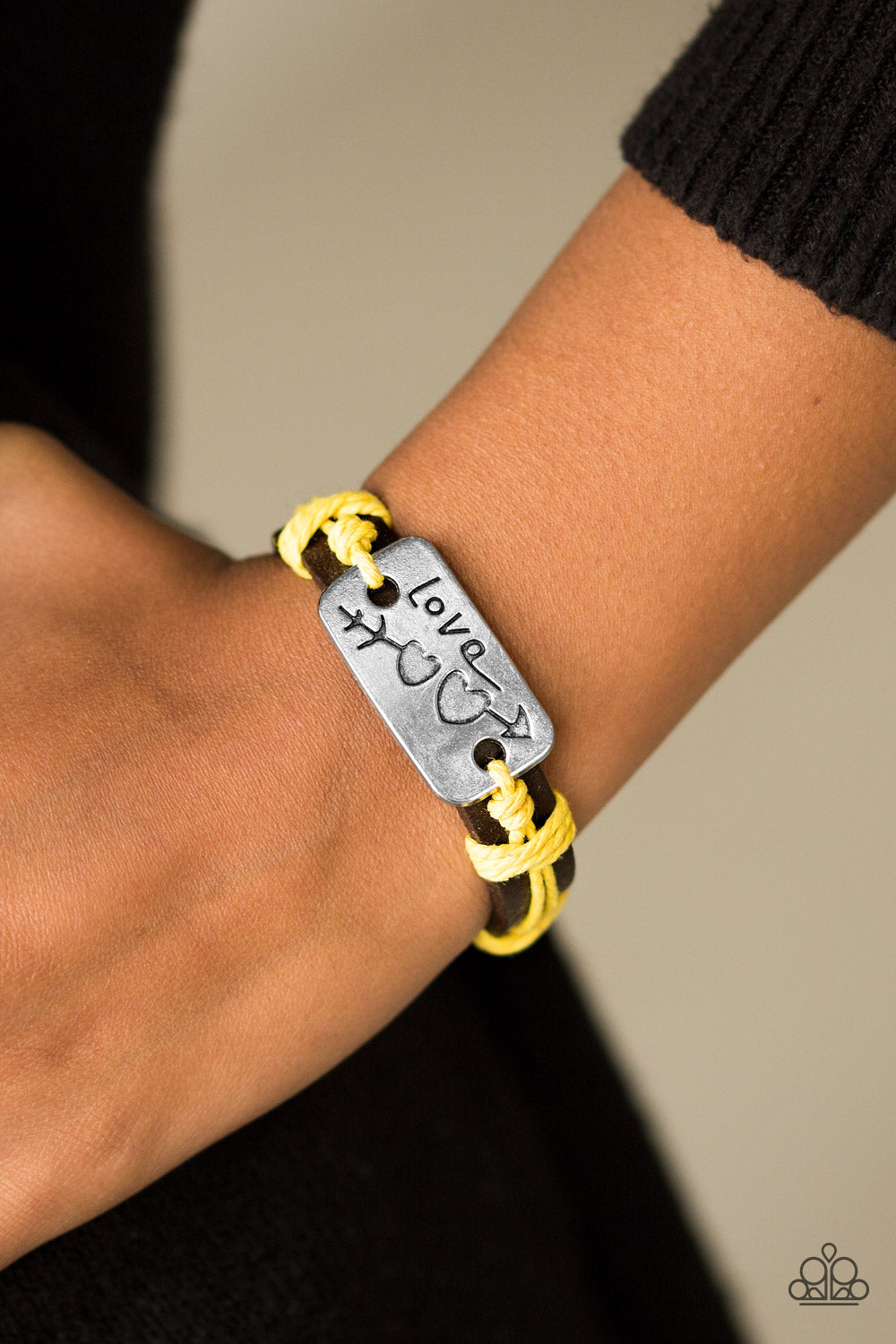 Paparazzi ♥ Reckless Love - Yellow ♥ Bracelet