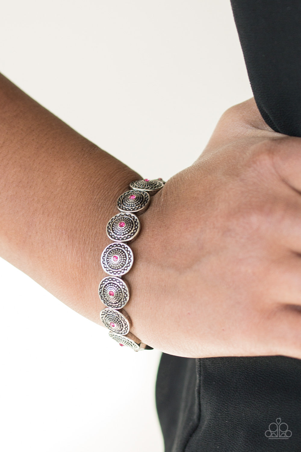 Paparazzi ♥ Get Your Shine On - Pink ♥ Bracelet