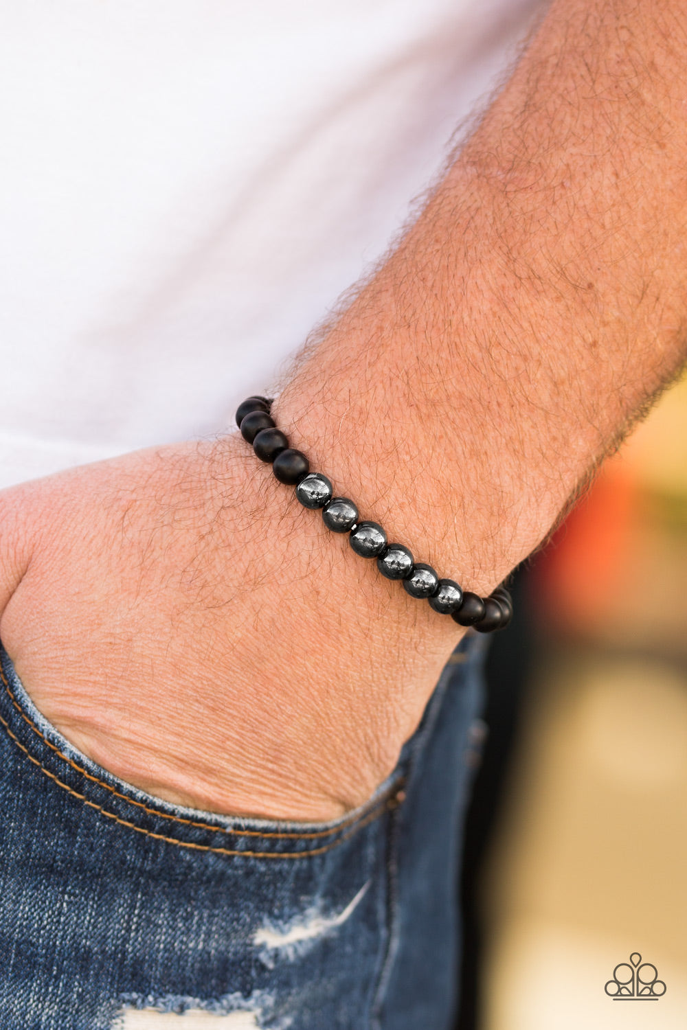 Paparazzi ♥ Virtue - Black ♥ Bracelet