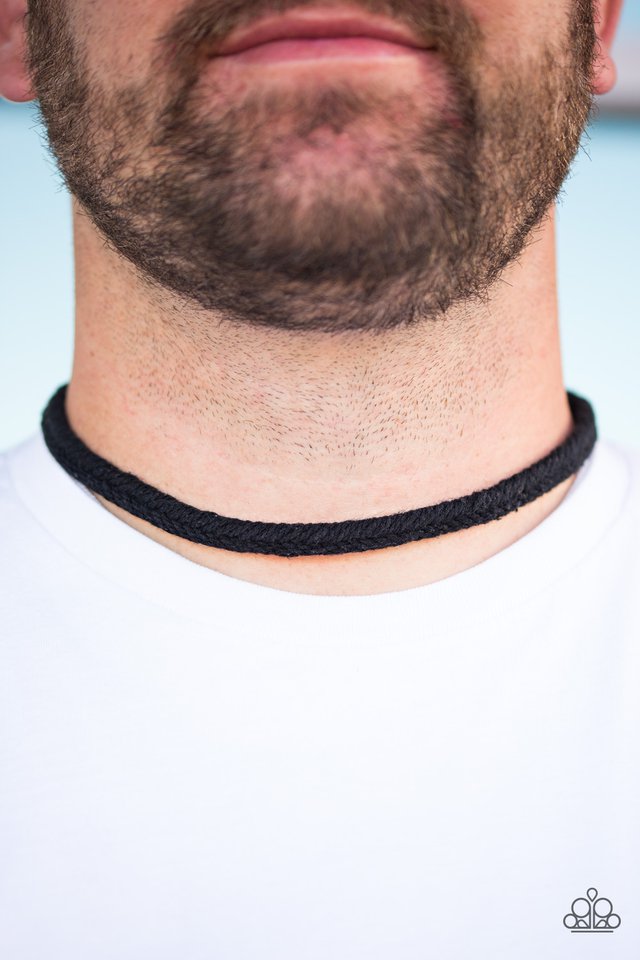 Paparazzi ♥ Travel Therapy - Black ♥ Necklace