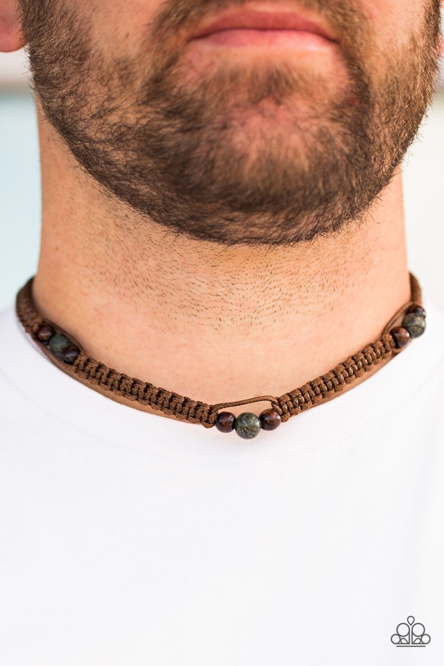 Paparazzi ♥ Vitality - Brown ♥ Necklace