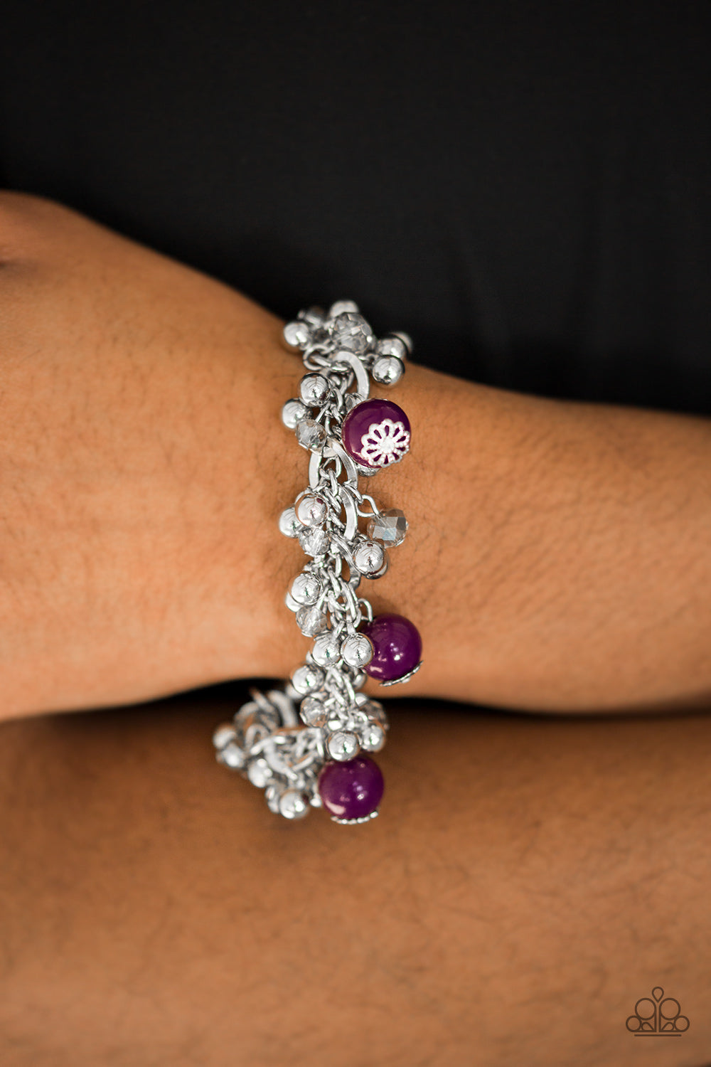Paparazzi ♥ Pretty In Posh - Purple ♥ Bracelet