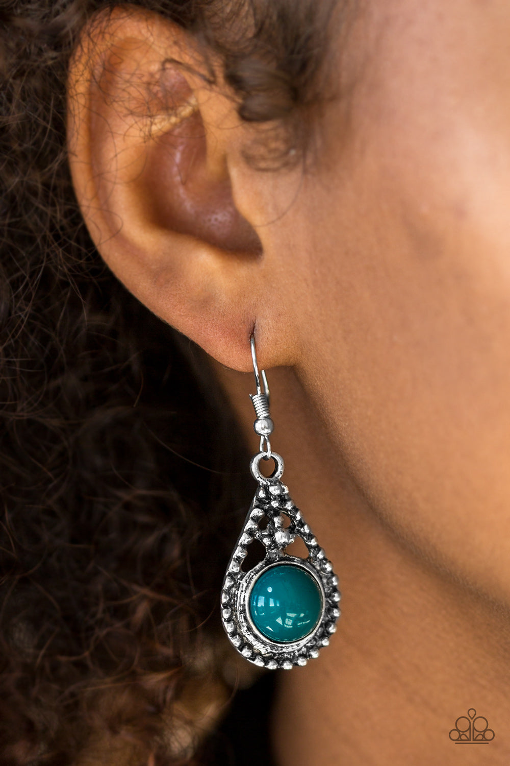 Paparazzi ♥ Not All HUE Wander - Blue ♥ Earrings