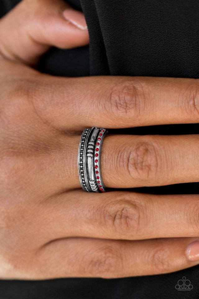 Paparazzi ♥ Safari Shimmer - Red ♥ Ring