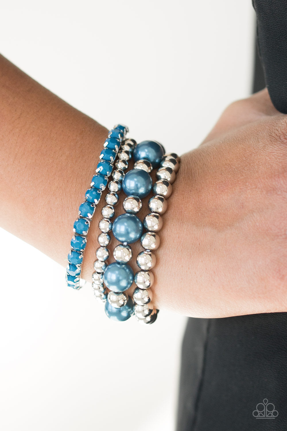 Paparazzi ♥ RITZ Factor - Blue ♥ Bracelet