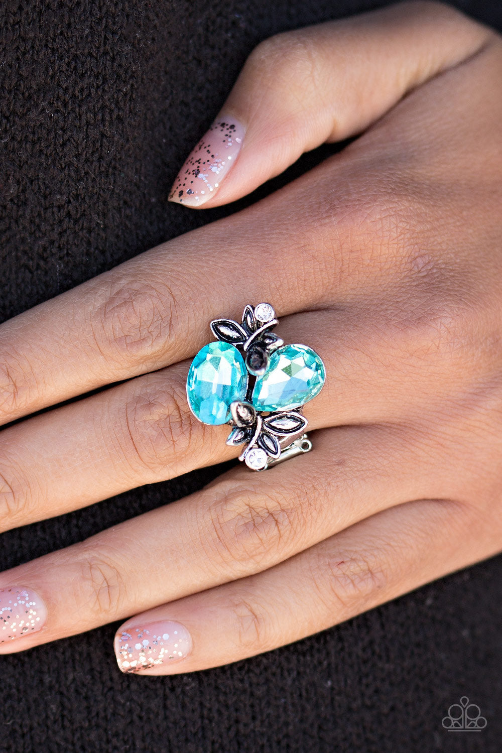 Paparazzi ♥ Butterfly Buoyancy - Blue ♥ Ring