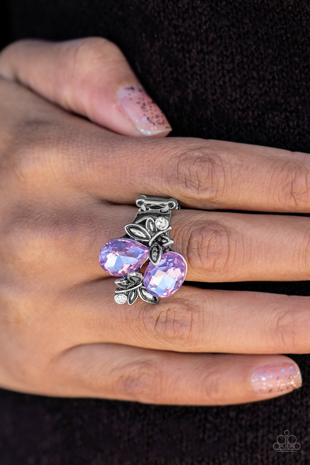Paparazzi ♥ Butterfly Buoyancy - Purple ♥ Ring