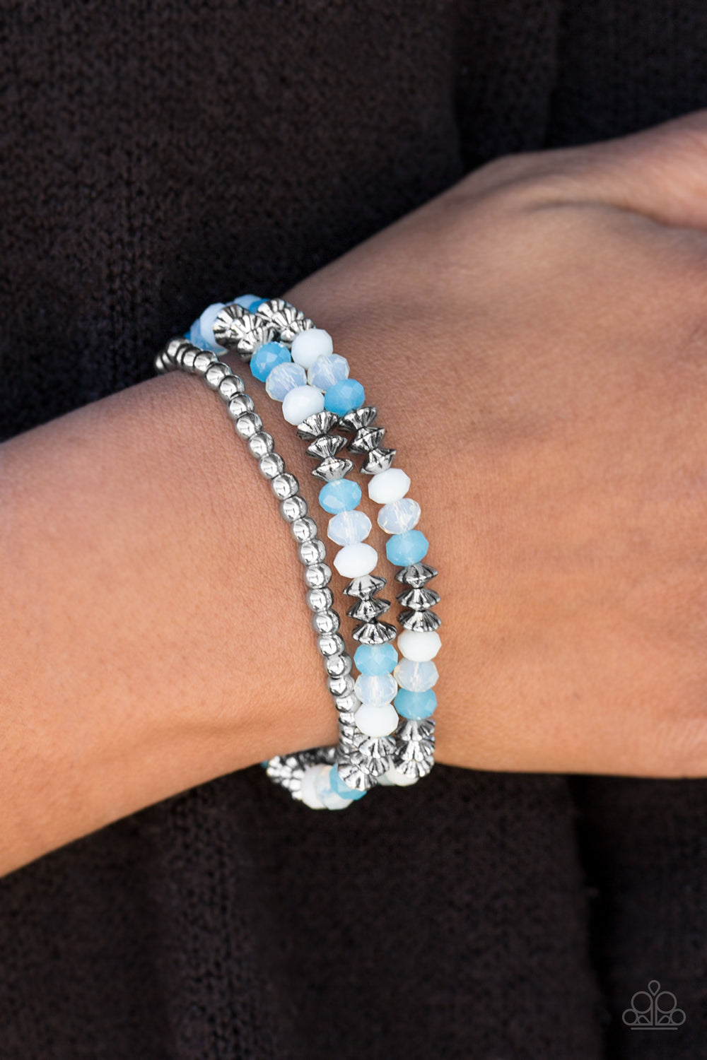 Paparazzi ♥ Shimmer Sensation - Blue ♥ Bracelet