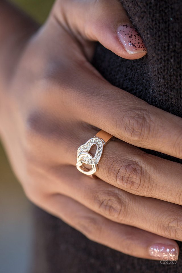 Paparazzi ♥ Pour Your Heart Out - Rose Gold ♥ Ring