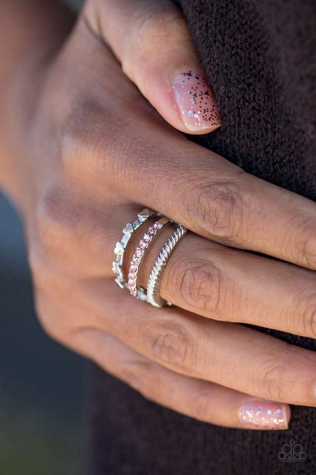 Paparazzi ♥ Dear To My Heart - Pink ♥ Ring