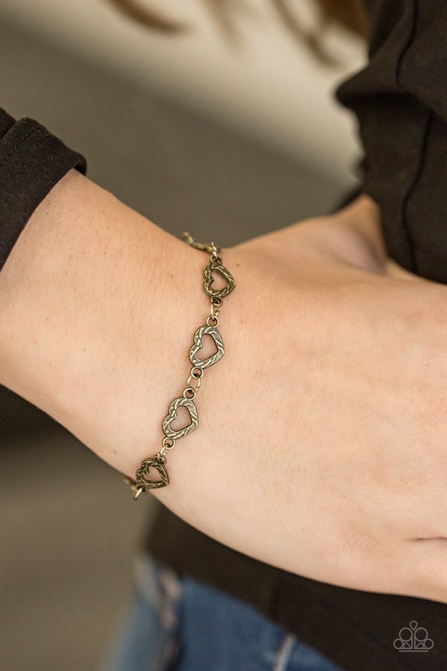 Paparazzi ♥ Already Taken - Brass ♥ Bracelet