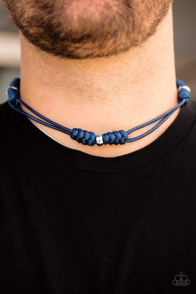Paparazzi ♥ Great Basin - Blue ♥ Necklace