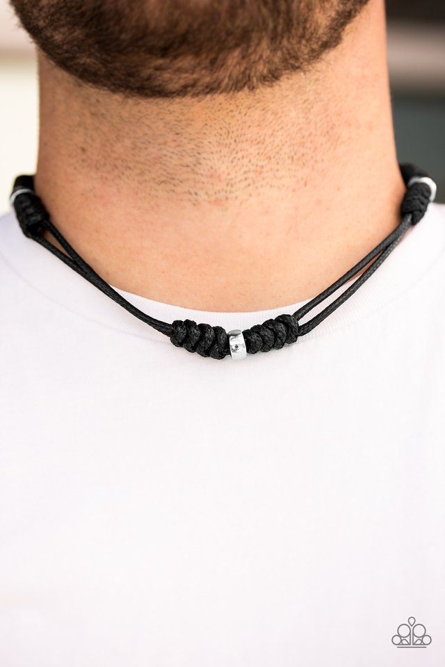 Paparazzi ♥ Great Basin - Black ♥ Necklace