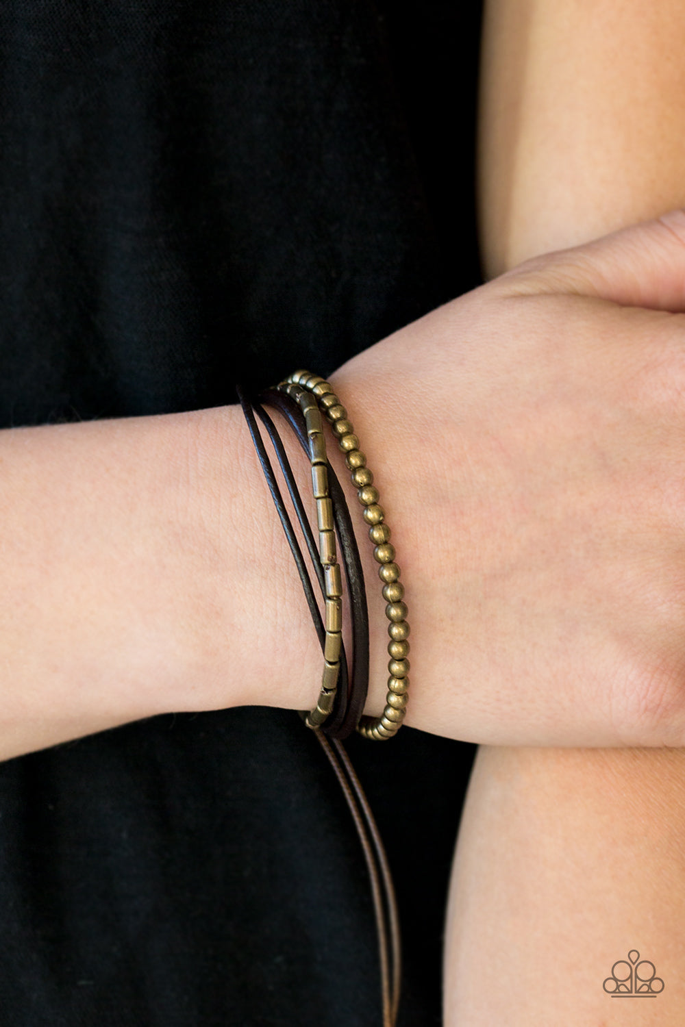 Paparazzi ♥ Gypsy Magic - Brass ♥ Bracelet