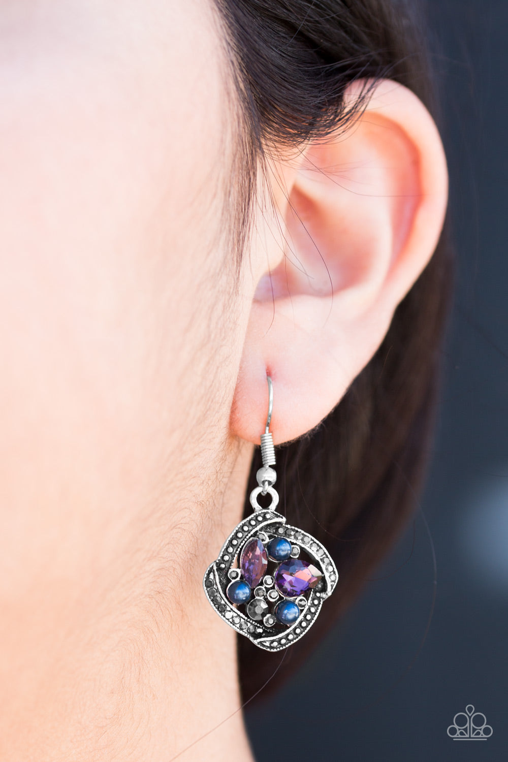 Paparazzi ♥ Prestigious Shimmer - Multi ♥ Earrings