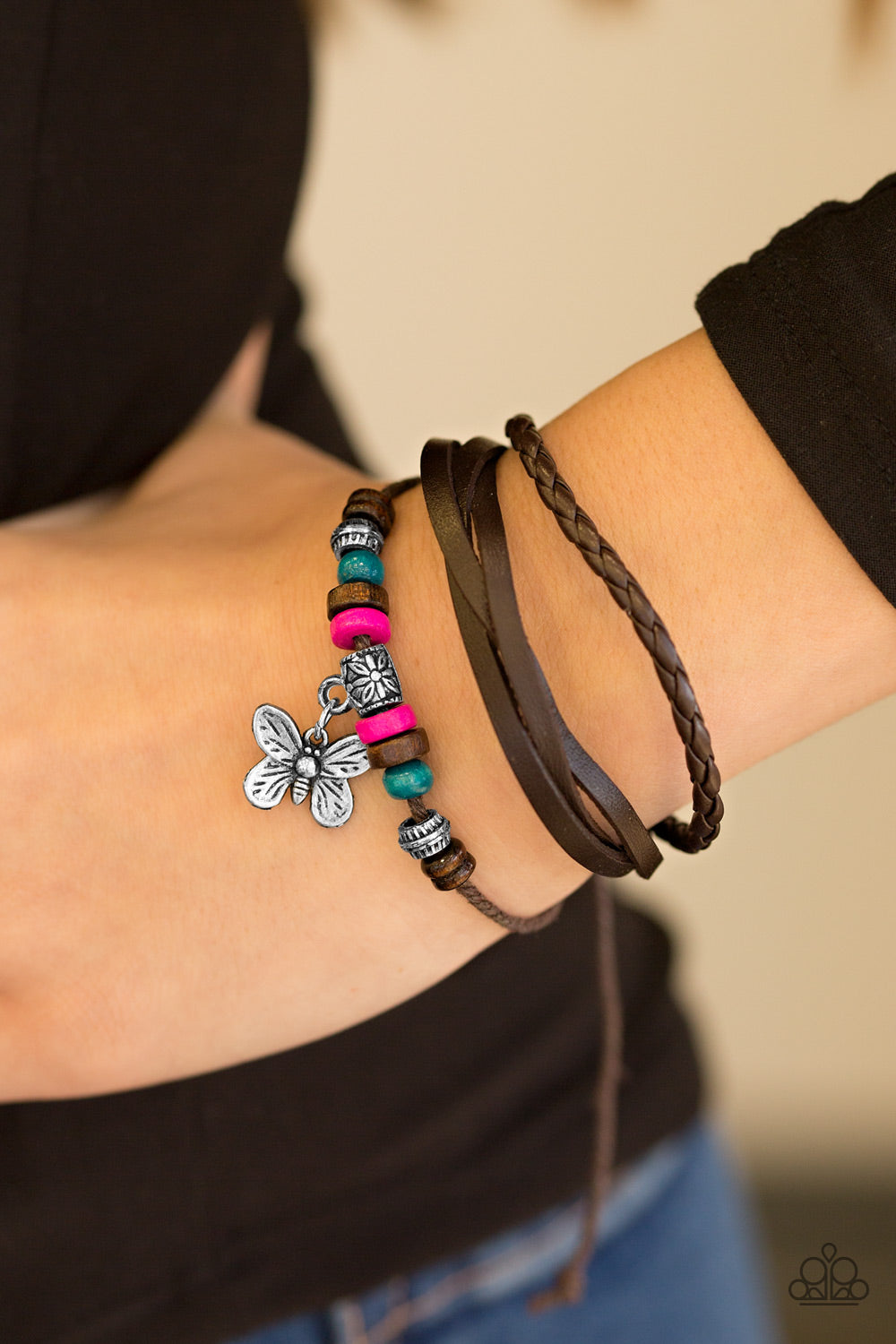Paparazzi ♥ Fluttering Forests - Multi ♥ Bracelet