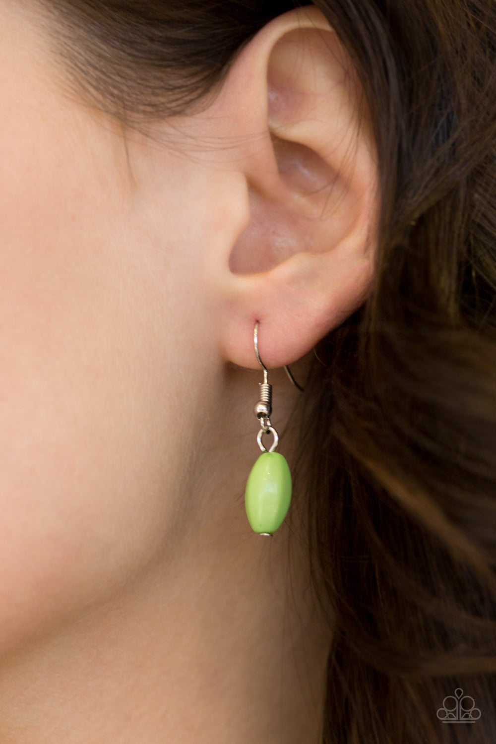 Paparazzi ♥ Delhi Diva - Green ♥ Necklace